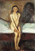 Edvard Munch Pubertat oil painting reproduction
